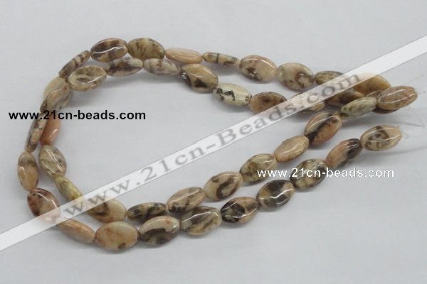 CFS09 15.5 inches 13*18mm oval natural feldspar gemstone beads