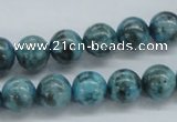 CFS104 15.5 inches 12mm round blue feldspar gemstone beads