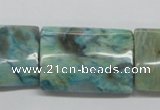 CFS117 15.5 inches 20*30mm rectangle blue feldspar gemstone beads