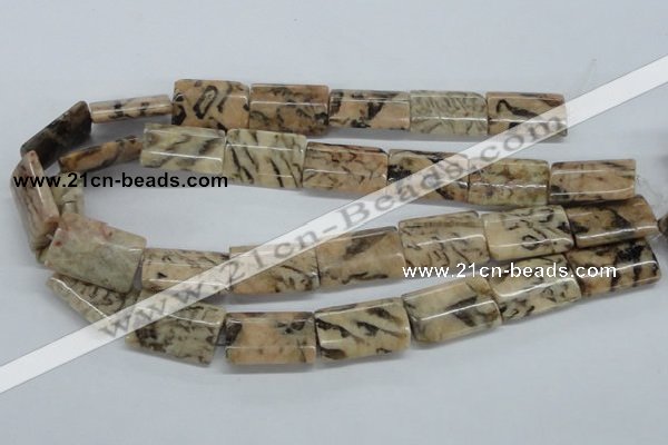 CFS17 15.5 inches 18*25mm rectangle natural feldspar gemstone beads