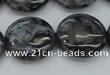 CFS315 15.5 inches 20mm flat round feldspar gemstone beads