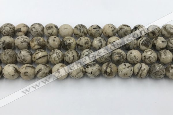 CFS411 15.5 inches 10mm faceted round feldspar beads wholesale