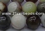 CFW18 15.5 inches 18mm round flower jade beads wholesale