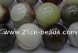 CFW19 15.5 inches 20mm round flower jade beads wholesale