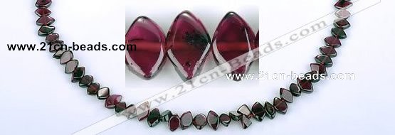 CGA10 15.5 inches 5*7mm marquise garnet gemstone beads Wholesale