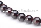 CGA17 4mm round natural garnet gemstone beads Wholesale