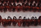 CGA380 15 inches 2*4mm rondelle natural red garnet beads wholesale