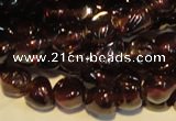 CGA488 15.5 inches 4mm - 5mm nuggets natural red garnet beads