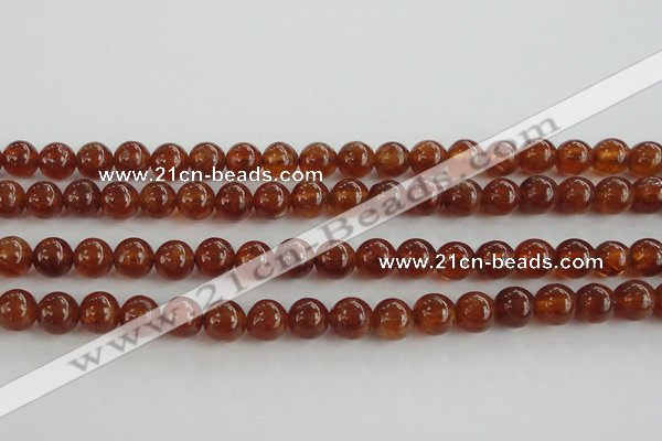 CGA511 15.5 inches 6mm round AA grade yellow red garnet beads