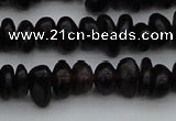 CGA653 15.5 inches 5*8mm nuggets red garnet gemstone beads