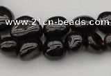 CGA656 15.5 inches 4*6mm - 10*14mm nuggets red garnet gemstone beads