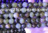 CGA703 15.5 inches 12mm round green garnet beads wholesale