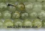 CGA845 15 inches 6mm round green garnet beads