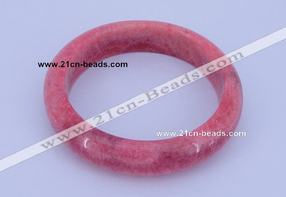 CGB200 Inner diameter 50mm fashion dyed rhodochrosite gemstone bangle