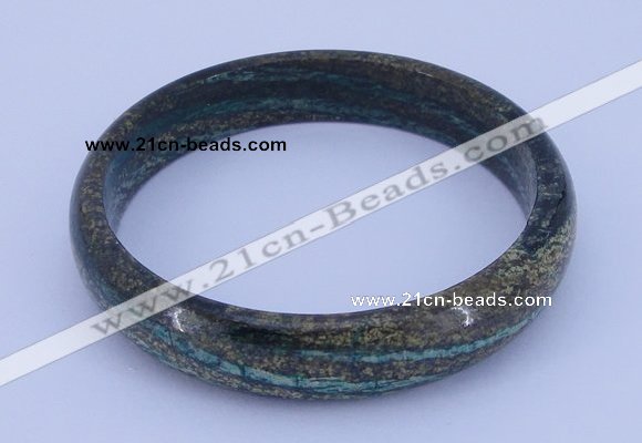 CGB212 Inner diameter 62mm fashion dyed long spar stone bangle