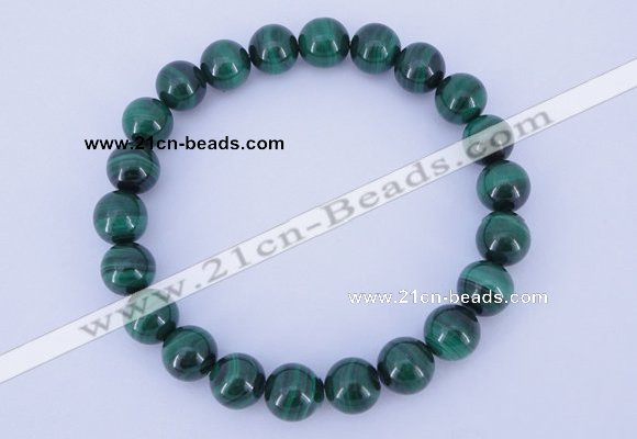CGB221 2pcs 7.5 inches 16mm natural malachite gemstone bracelets