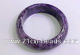 CGB2585 Inner diameter 60mm fashion charoite gemstone bracelet