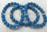 CGB2622 7.5 inches 8mm round natural apatite beaded bracelets