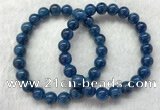 CGB2624 7.5 inches 8mm round natural apatite beaded bracelets