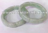 CGB2641 14*20mm faceted rectangle jade bracelets wholesale