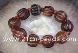 CGB3015 7.5 inches 16*20mm pumpkin agate bracelet wholesale