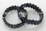 CGB3114 7.5 inches 8*15mm oval agate gemstone bracelets