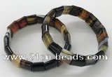 CGB3177 7.5 inches 12*15mm rectangle agate bracelets wholesale