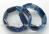 CGB3204 7.5 inches 18*29mm agate gemstone bracelets wholesale