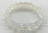 CGB3365 7.5 inches 10*15mm oval synthetic moonstone bracelets