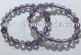 CGB4015 7.5 inches 8mm faceted round ametrine beaded bracelets