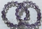 CGB4016 7.5 inches 9mm faceted round ametrine beaded bracelets