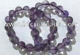 CGB4018 7.5 inches 11mm faceted round ametrine beaded bracelets