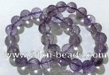 CGB4019 7.5 inches 12mm faceted round ametrine beaded bracelets