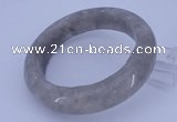 CGB474 Inner diameter 60mm fashion cloudy quartz bangle