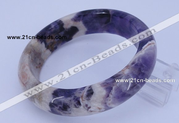 CGB479 Inner diameter 60mm fashion dogtooth amethyst bangle