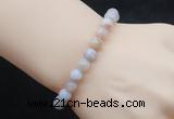 CGB5027 6mm, 8mm round colorful agate beads stretchy bracelets