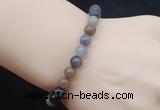 CGB5047 6mm, 8mm round fancy jasper beads stretchy bracelets