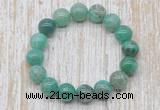 CGB5354 10mm, 12mm round peafowl agate beads stretchy bracelets