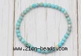 CGB7283 4mm tiny sea sediment jasper beaded meditation yoga bracelets