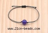 CGB9905 Fashion 12mm candy jade adjustable bracelet jewelry