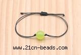 CGB9910 Fashion 12mm candy jade adjustable bracelet jewelry