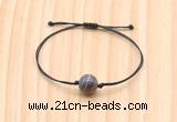 CGB9951 Fashion 12mm Botswana agate adjustable bracelet jewelry