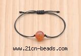 CGB9963 Fashion 12mm fire agate adjustable bracelet jewelry