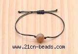 CGB9986 Fashion 12mm moonstone adjustable bracelet jewelry