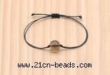 CGB9990 Fashion 12mm smoky quartz adjustable bracelet jewelry