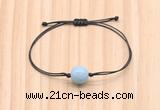 CGB9997 Fashion 12mm aquamarine adjustable bracelet jewelry