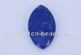 CGC48 19*34mm marquise natural lapis lazuli gemstone cabochons