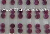 CGC97 10mm flat round druzy quartz cabochons wholesale