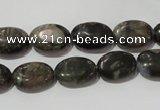 CGE131 15.5 inches 10*14mm oval glaucophane gemstone beads