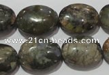 CGE134 15.5 inches 15*20mm oval glaucophane gemstone beads